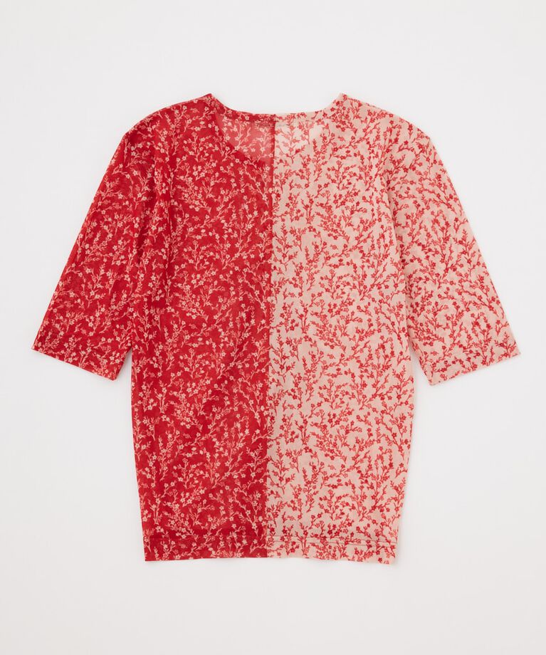 MOUSSY「ASYMMETRIC COLOR LACE UP トップス」|Tシャツ・カットソー|