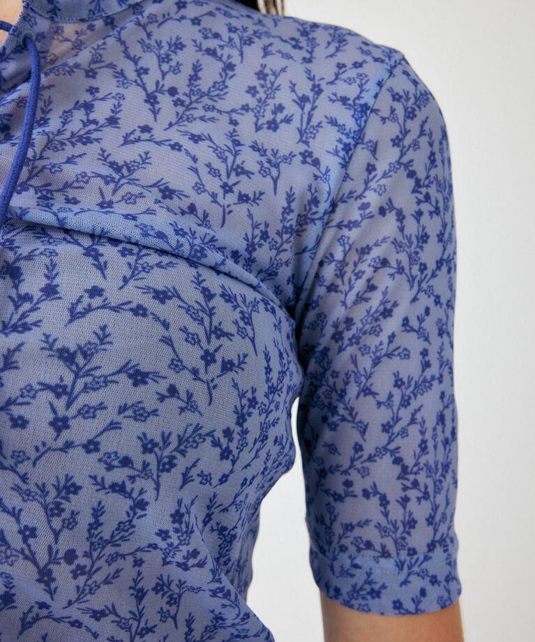 MOUSSY「ASYMMETRIC COLOR LACE UP トップス」|Tシャツ・カットソー|