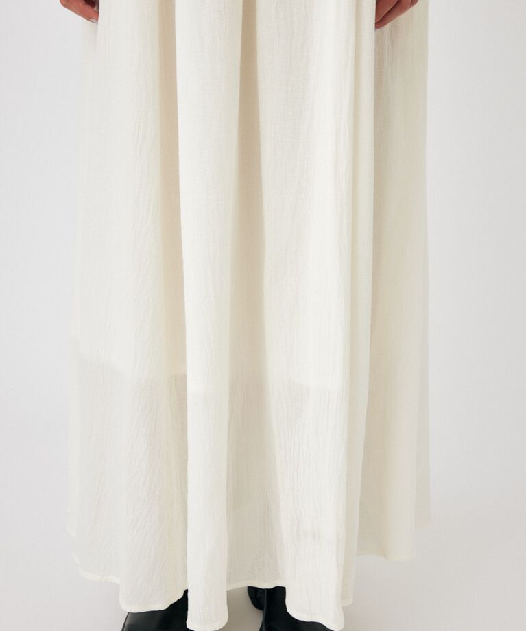 MOUSSY「PUFF SLEEVE CRAPE ドレス」|ワンピース|