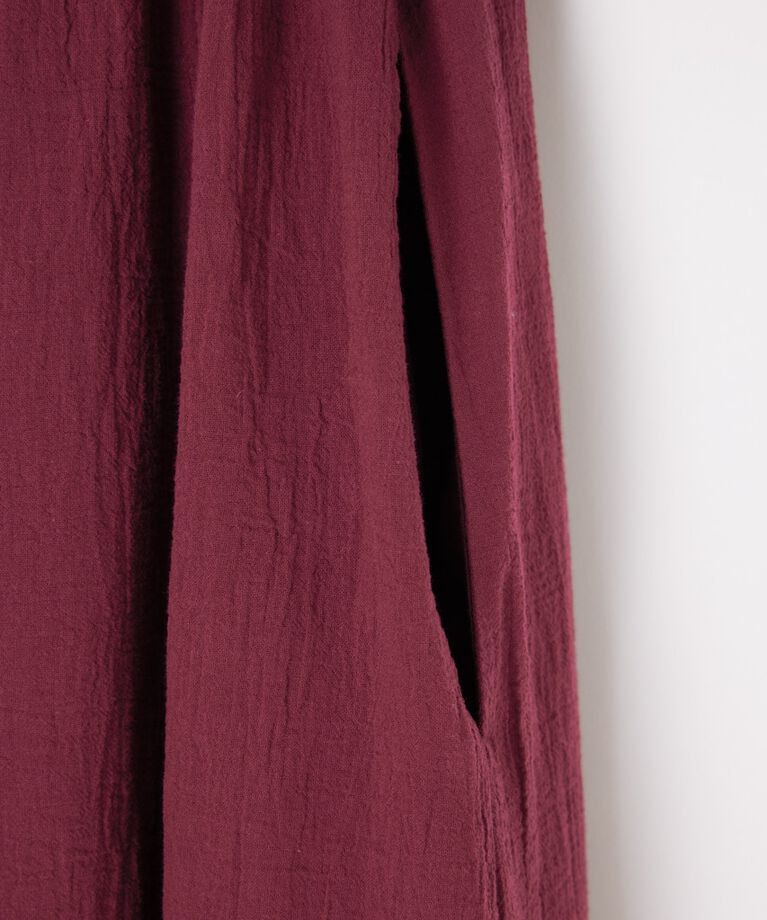 MOUSSY「PUFF SLEEVE CRAPE ドレス」|ワンピース|
