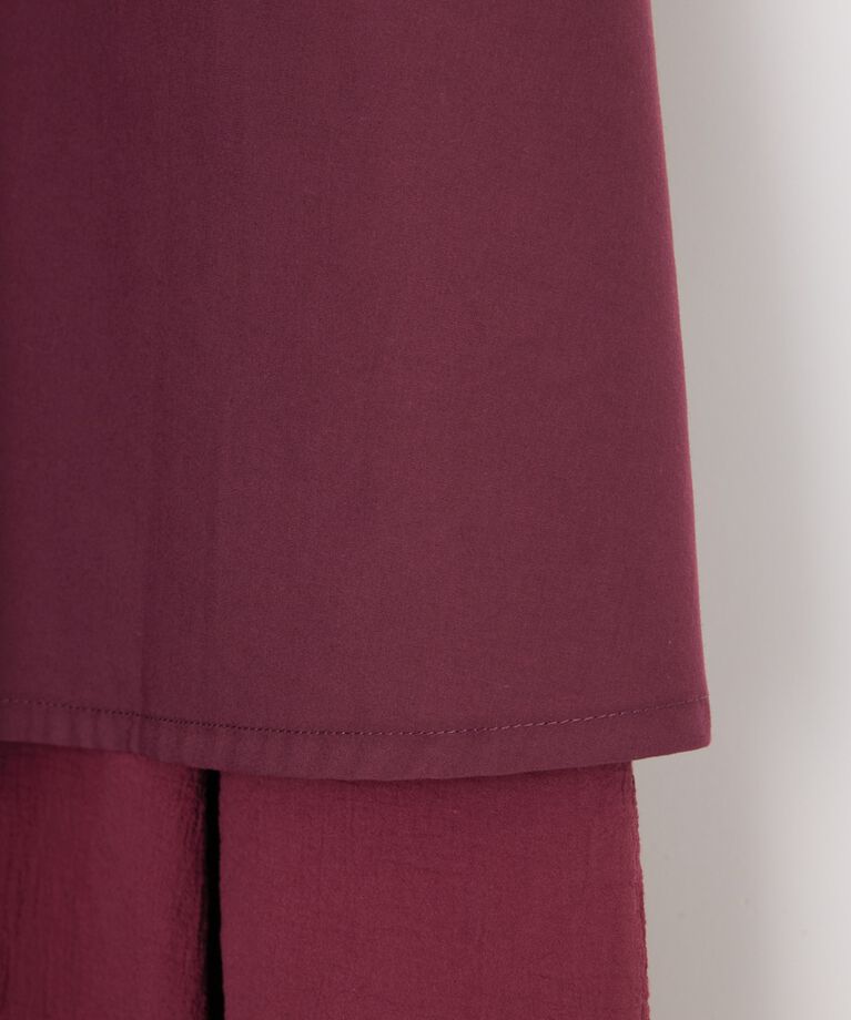 MOUSSY「PUFF SLEEVE CRAPE ドレス」|ワンピース|