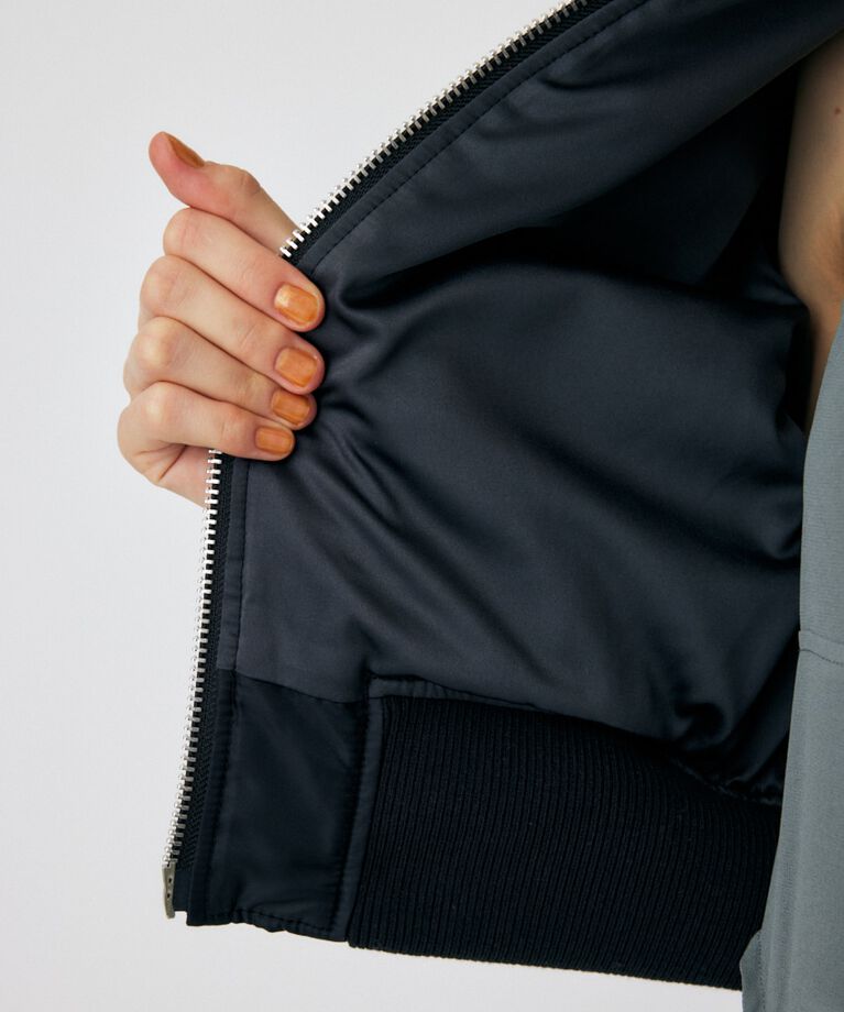 MOUSSY「VOLUME CROPPED MA-1」|ブルゾン・スタジャン|