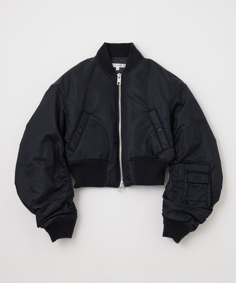 MOUSSY「VOLUME CROPPED MA-1」|ブルゾン・スタジャン|