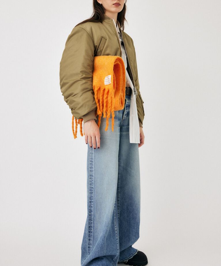 MOUSSY「VOLUME CROPPED MA-1」|ブルゾン・スタジャン|