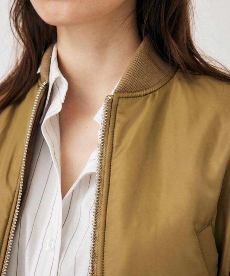 MOUSSY「VOLUME CROPPED MA-1」|ブルゾン・スタジャン|