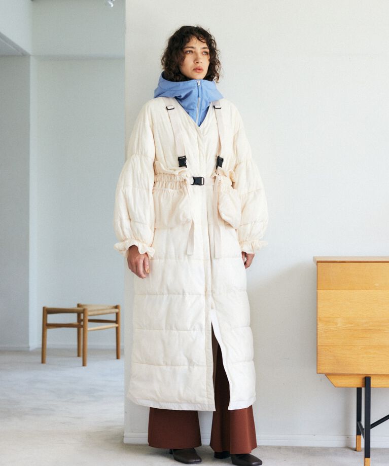 MOUSSY「KAPOK コート」|その他|WHT