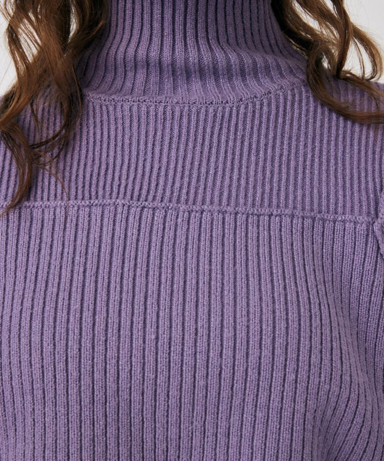 MOUSSY「LAYERED LIKE オープンショルダーニット」|ニット・セーター|