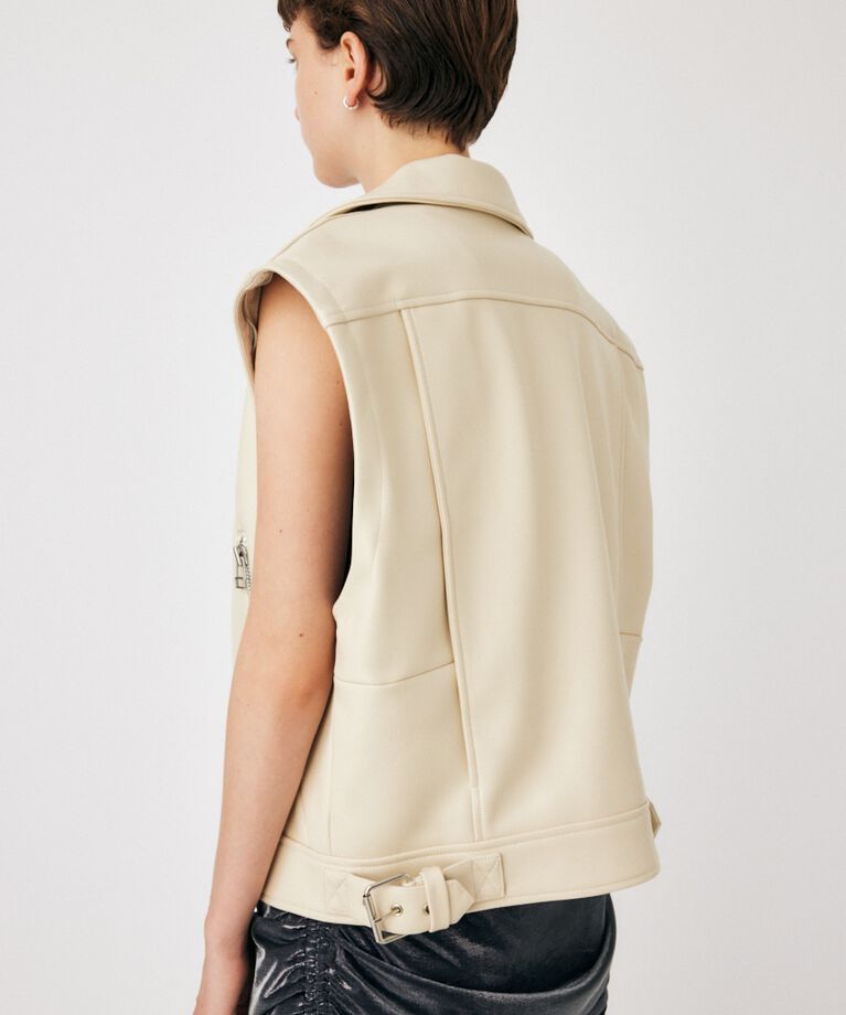 MOUSSY「FAUX LEATHER DETACHABLE ジャケット」|その他|