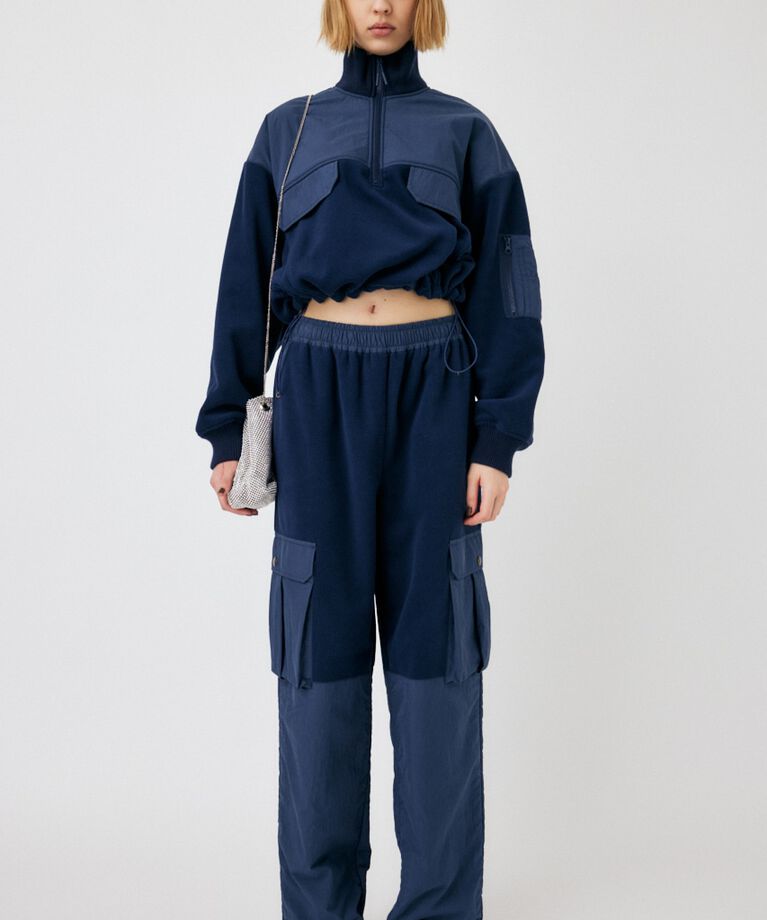 MOUSSY「FLEECE UTILITY パンツ」|その他|NVY
