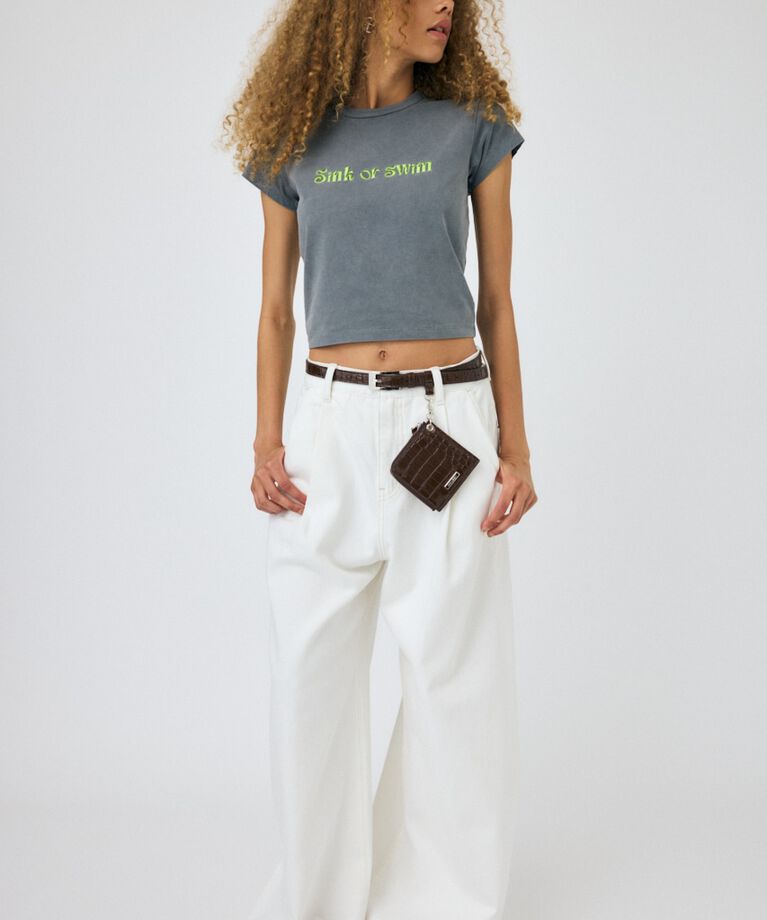 MOUSSY「NEON MINI Tシャツ」|Tシャツ・カットソー|