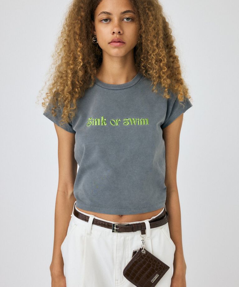 MOUSSY「NEON MINI Tシャツ」|Tシャツ・カットソー|