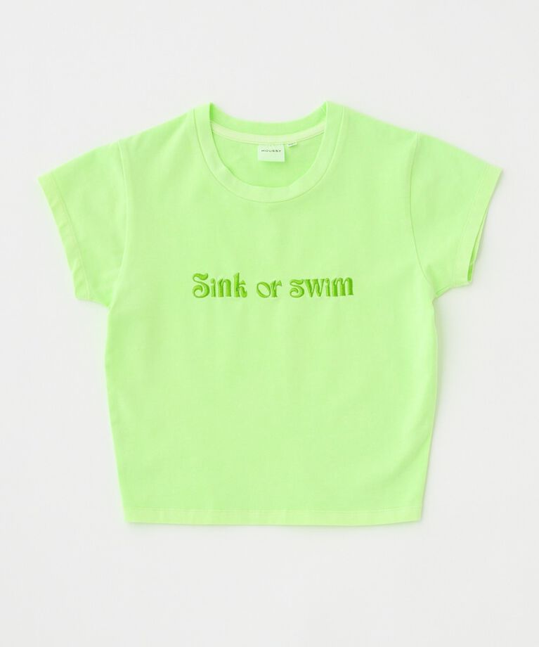 MOUSSY「NEON MINI Tシャツ」|Tシャツ・カットソー|L/GRN1