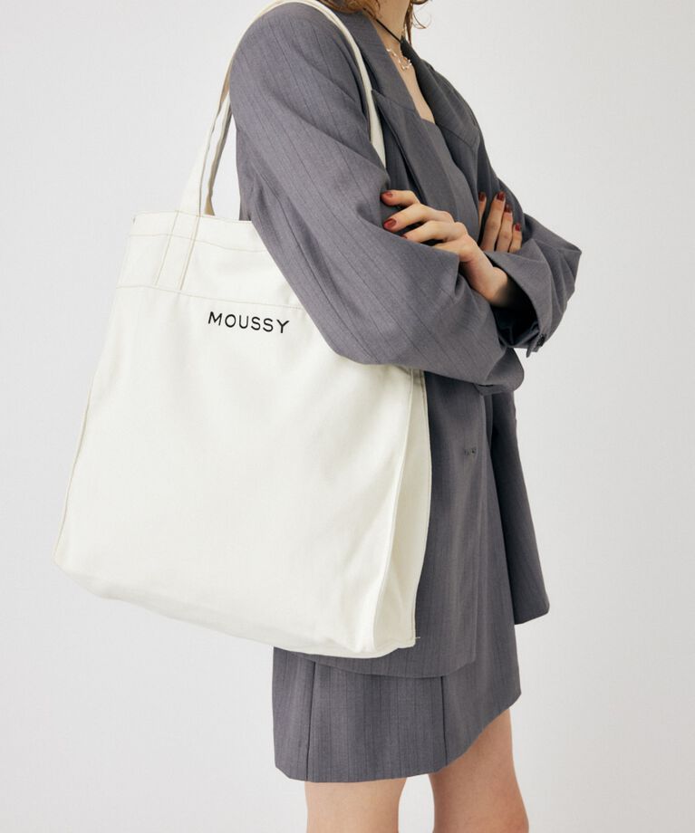 MOUSSY「MOUSSY EVERYDAY トートバッグ」|その他|WHT