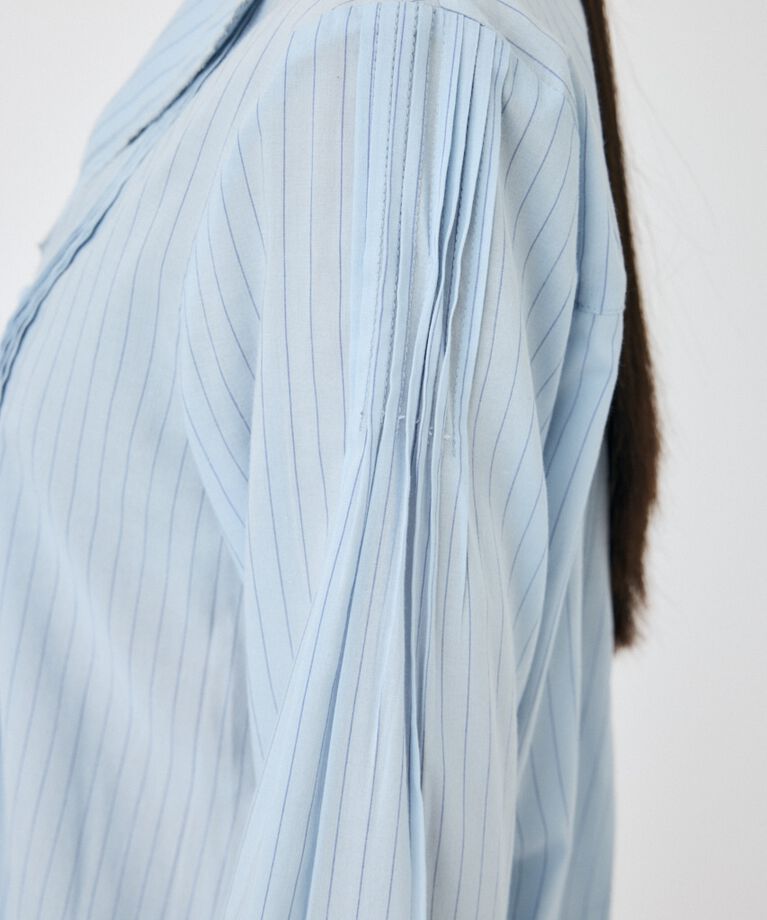 MOUSSY「COTTON PINTUCK ブラウス」|シャツ・ブラウス|