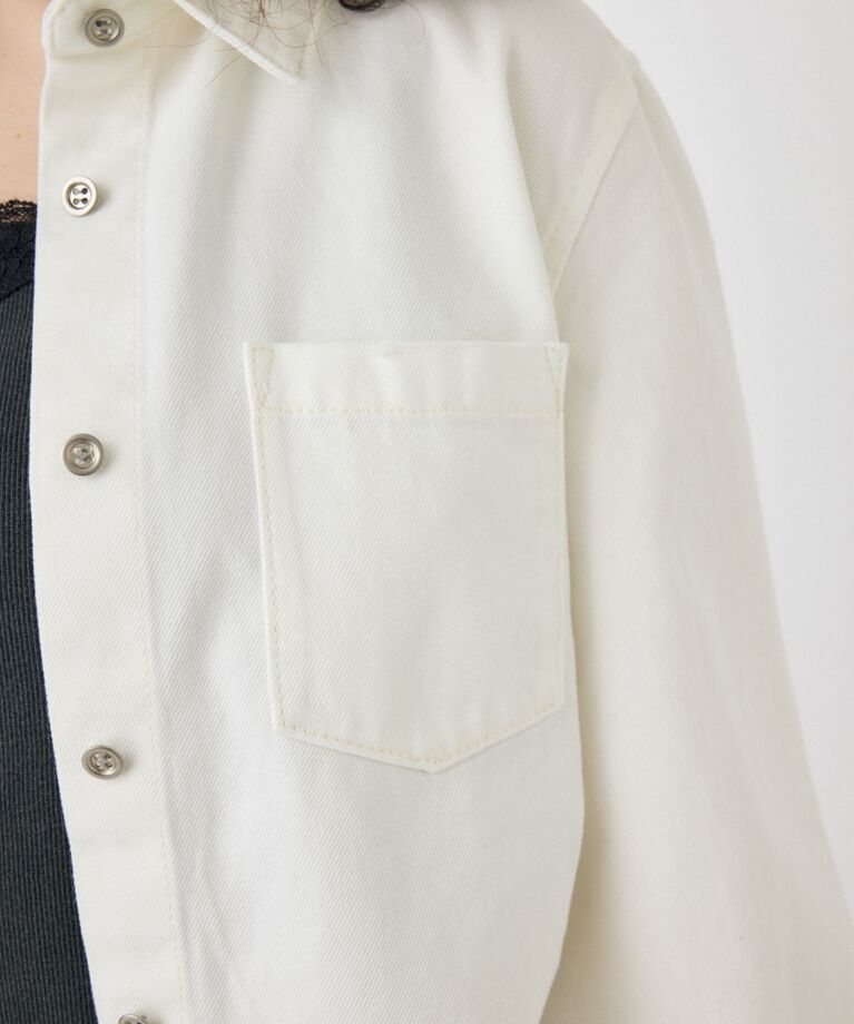 MOUSSY「WAIST FIT デニムシャツ」|シャツ・ブラウス|