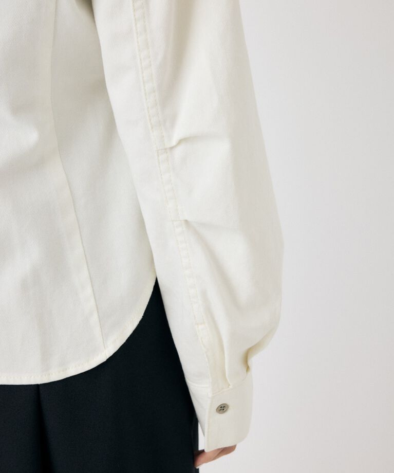 MOUSSY「WAIST FIT デニムシャツ」|シャツ・ブラウス|