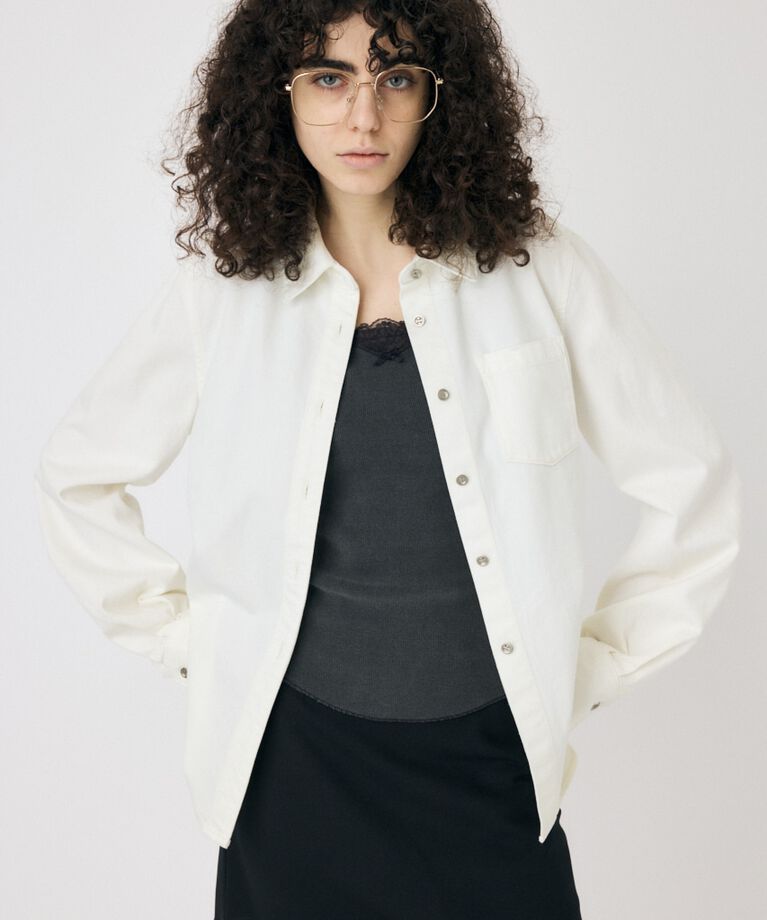 MOUSSY「WAIST FIT デニムシャツ」|シャツ・ブラウス|