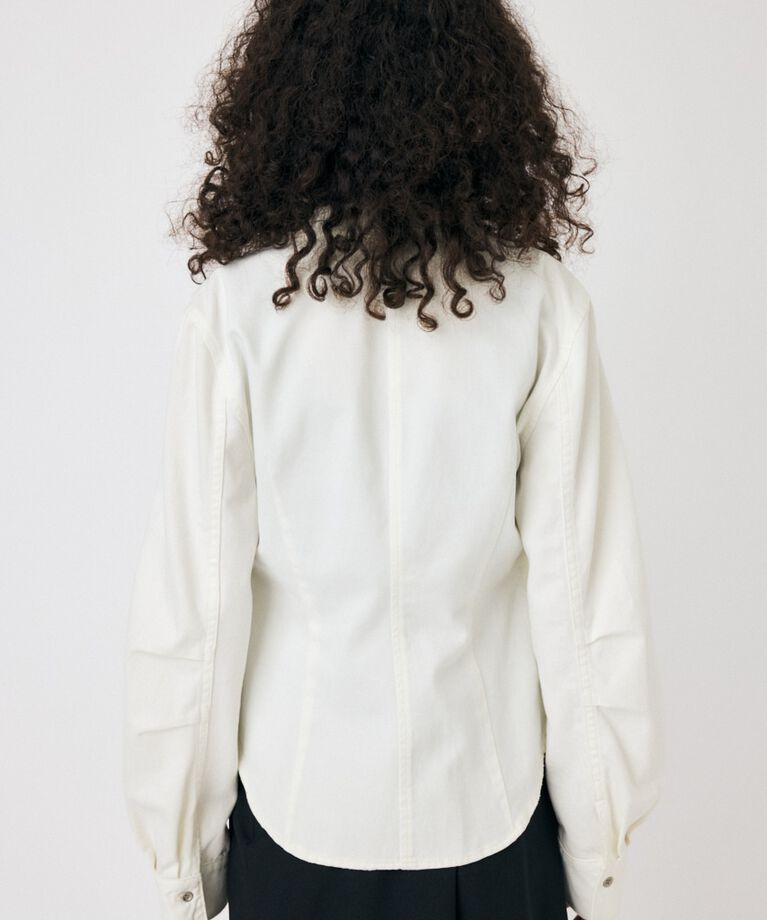 MOUSSY「WAIST FIT デニムシャツ」|シャツ・ブラウス|