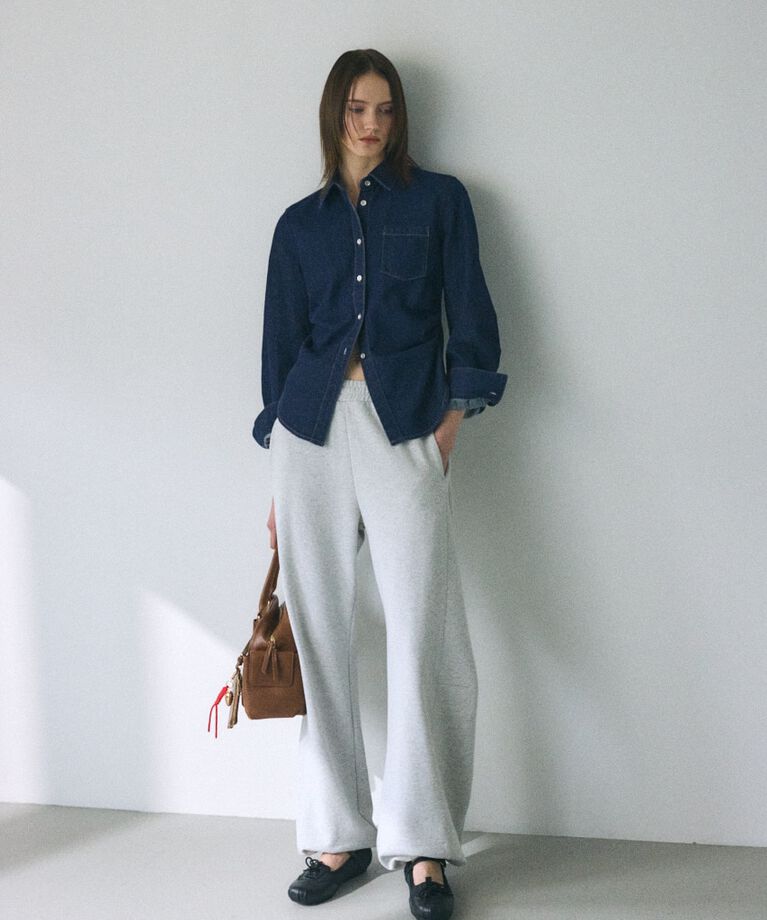 MOUSSY「WAIST FIT デニムシャツ」|シャツ・ブラウス|