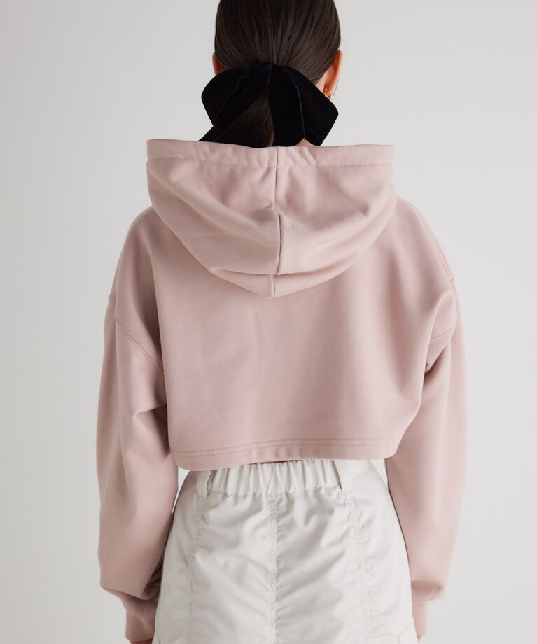 rienda「クロップドフーディースウェットTOP」|Tシャツ・カットソー|