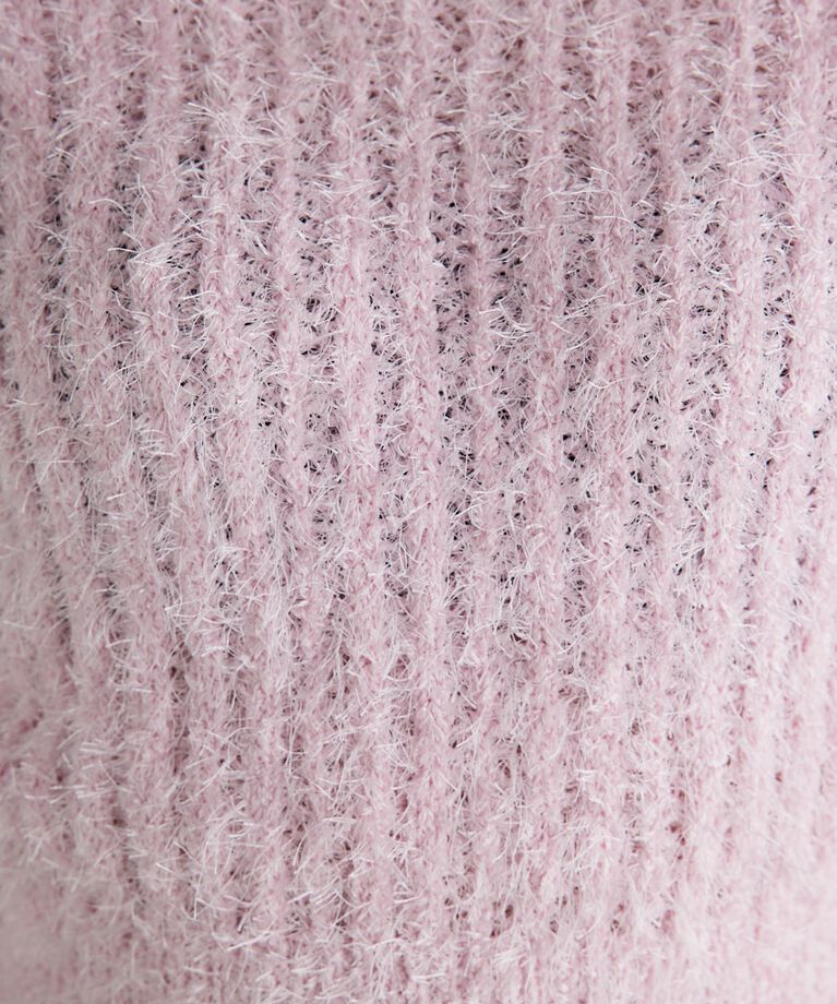 rienda「コンパクトシアーシャギーknitTOP」|ニット・セーター|