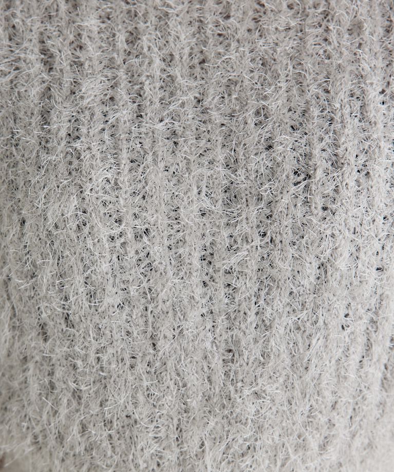 rienda「コンパクトシアーシャギーknitTOP」|ニット・セーター|