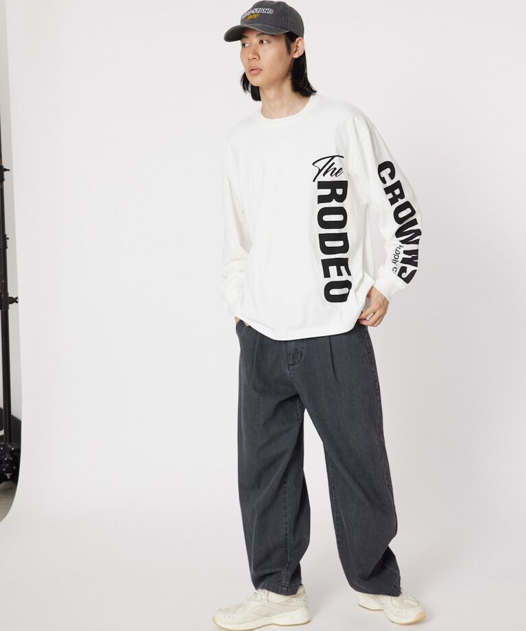 RODEO CROWNS「アームロゴロングスリーブTシャツ」|Tシャツ・カットソー|
