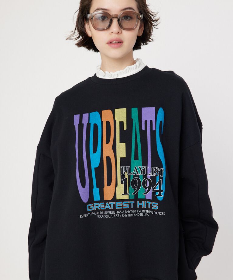 RODEO CROWNS「フィンガーホールBIGスウェット」|Tシャツ・カットソー|BLK