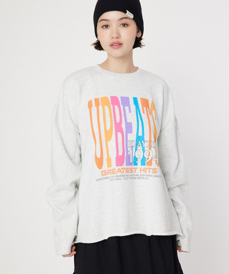 RODEO CROWNS「フィンガーホールBIGスウェット」|Tシャツ・カットソー|L/T.GRY1