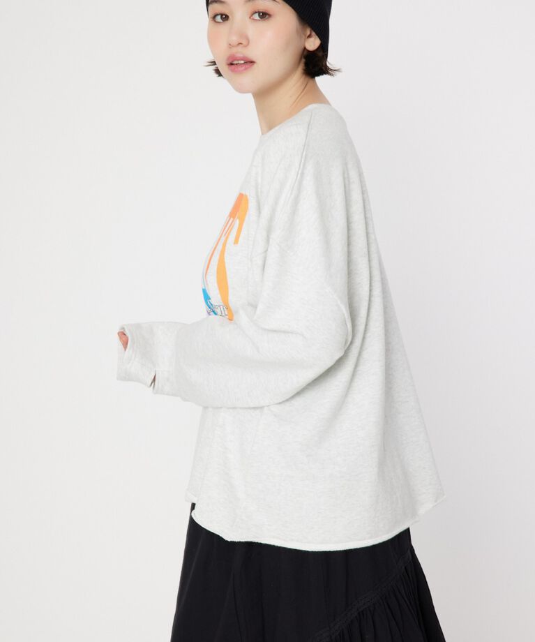 RODEO CROWNS「フィンガーホールBIGスウェット」|Tシャツ・カットソー|