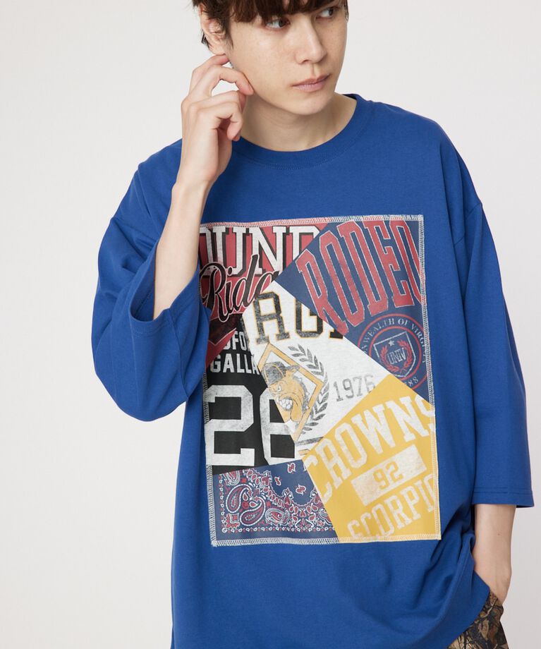 RODEO CROWNS「イラストハーフスリーブスウェット」|Tシャツ・カットソー|
