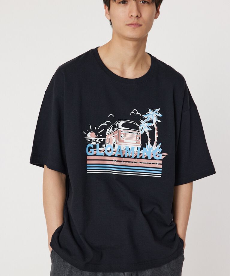 RODEO CROWNS「レトロバス Tシャツ」|Tシャツ・カットソー|BLK