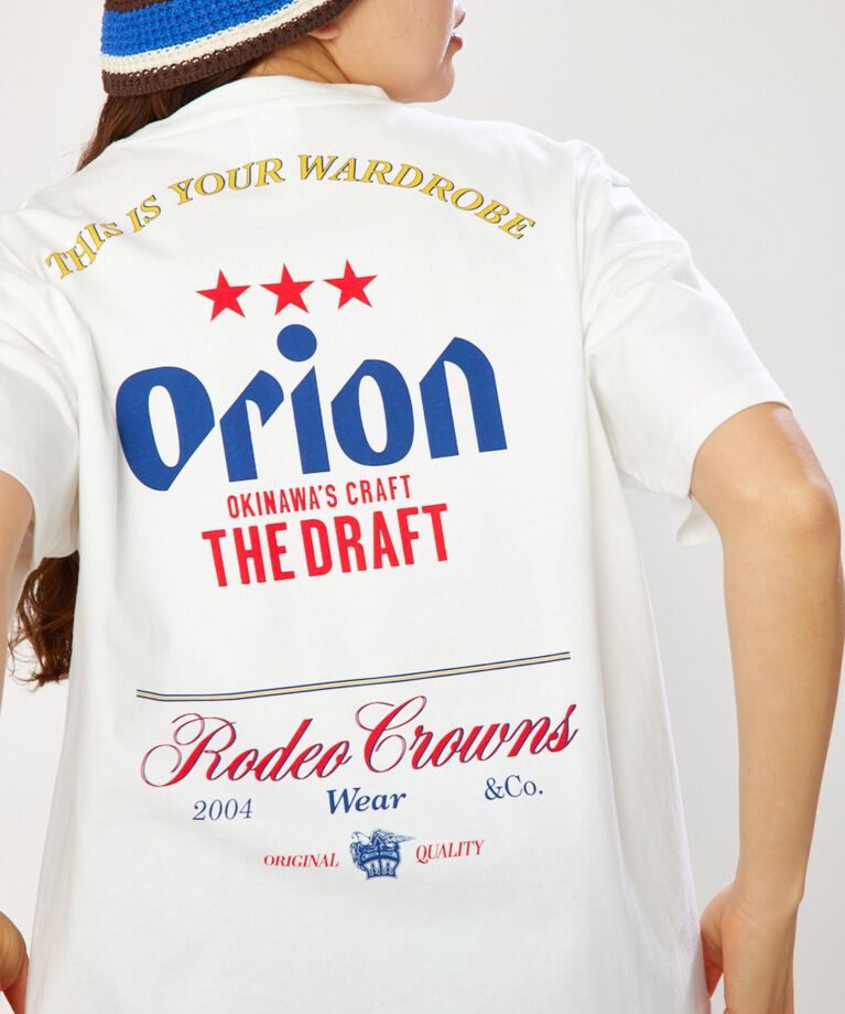 RODEO CROWNS「Orion Beer Tシャツ」|Tシャツ・カットソー|O/WHT1