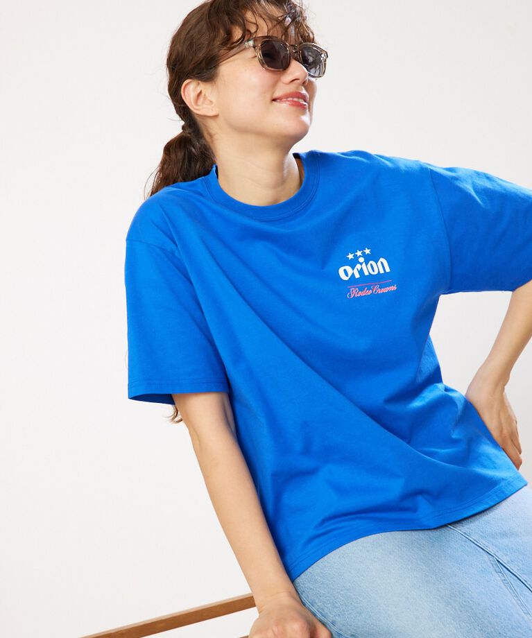 RODEO CROWNS「Orion Beer Tシャツ」|Tシャツ・カットソー|BLU