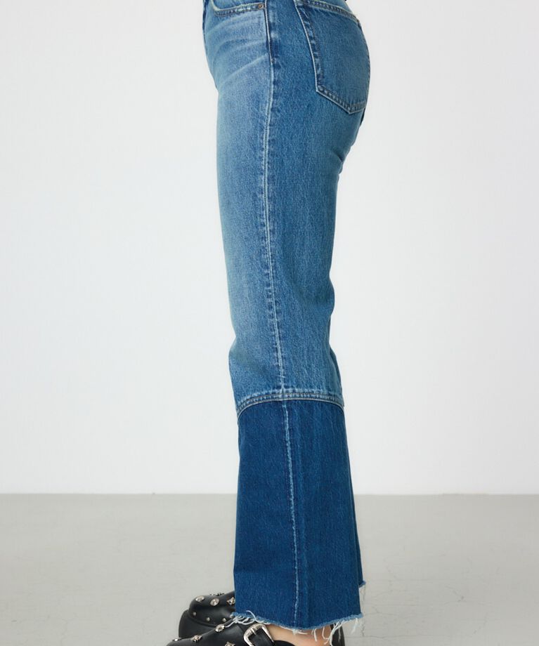 RODEO CROWNS「HEM WESTERN デニムパンツ」|デニム|