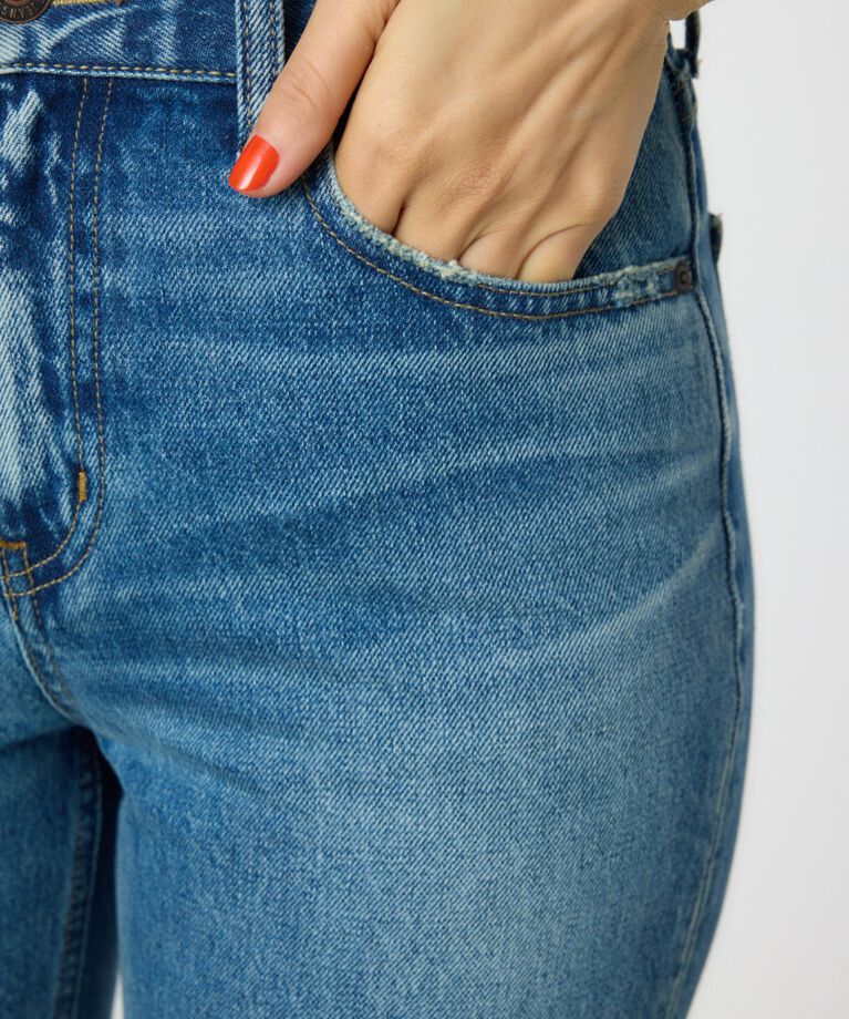 RODEO CROWNS「HEM WESTERN デニムパンツ」|デニム|
