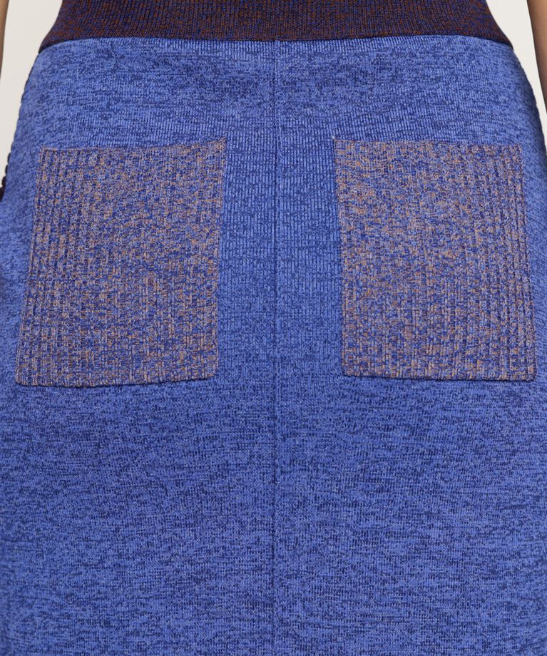SLY「BLOCKING I LINE KNIT スカート」|スカート|