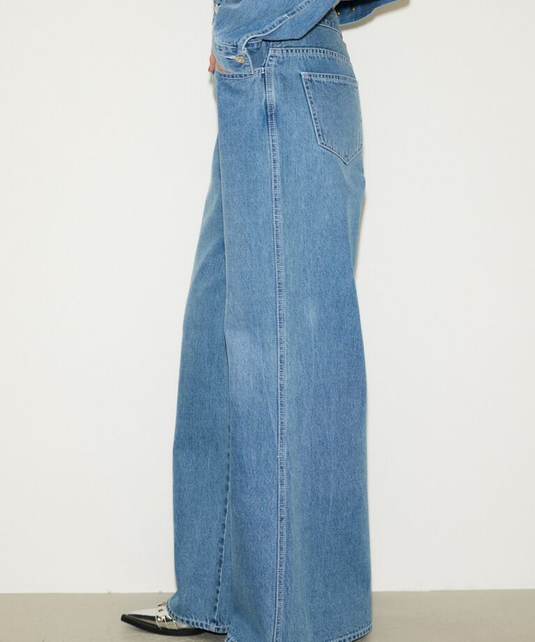 SLY「L／W LOOSE LEG PT-C」|デニム|