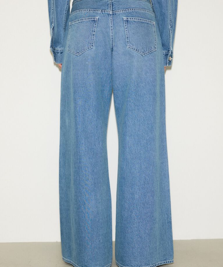 SLY「L／W LOOSE LEG PT-C」|デニム|
