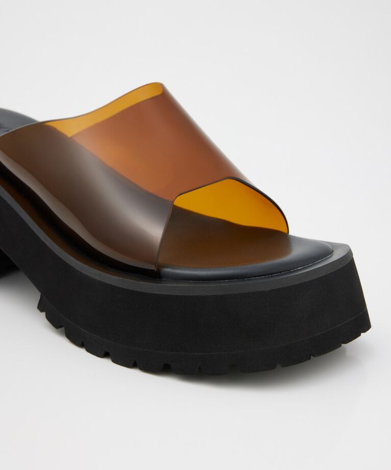 SLY「SQUARE TOE PLAT FORM サンダル」|サンダル|