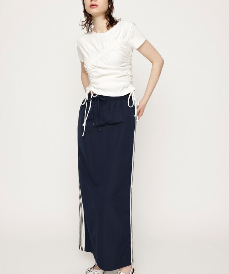 SLY「DROST GATHER COMPACT トップス」|Tシャツ・カットソー|