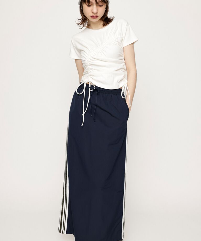 SLY「DROST GATHER COMPACT トップス」|Tシャツ・カットソー|