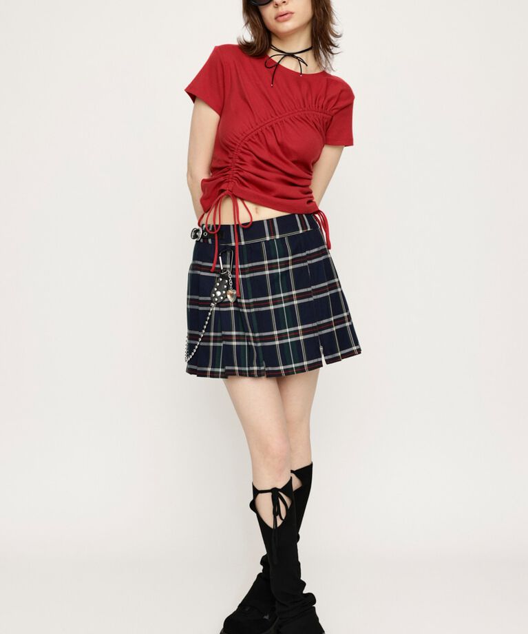 SLY「DROST GATHER COMPACT トップス」|Tシャツ・カットソー|
