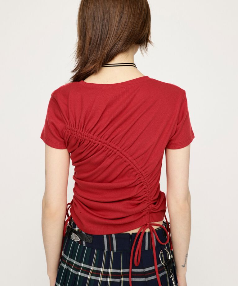 SLY「DROST GATHER COMPACT トップス」|Tシャツ・カットソー|