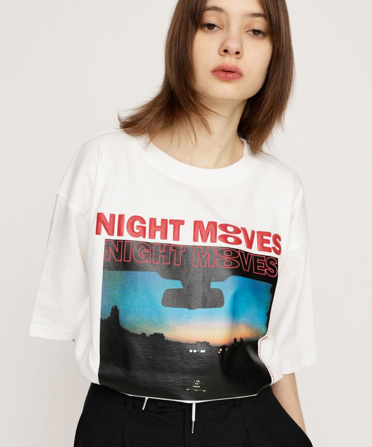 SLY「OVERSIZE PHOTO PRINT Tシャツ」|Tシャツ・カットソー|O/WHT1