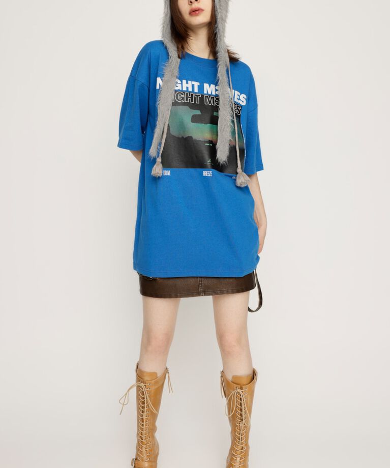 SLY「OVERSIZE PHOTO PRINT Tシャツ」|Tシャツ・カットソー|