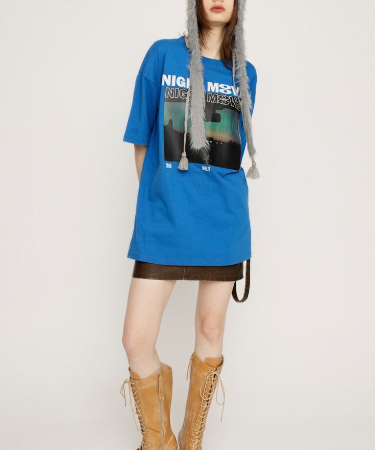 SLY「OVERSIZE PHOTO PRINT Tシャツ」|Tシャツ・カットソー|