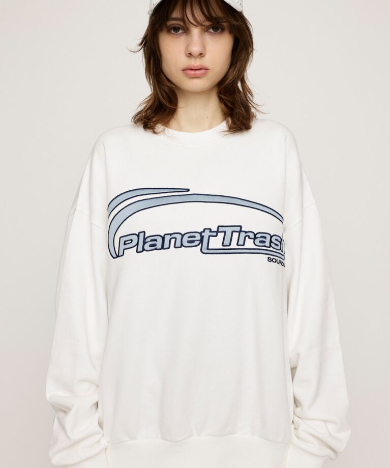 SLY「LOGO STITCH SW トップス」|Tシャツ・カットソー|