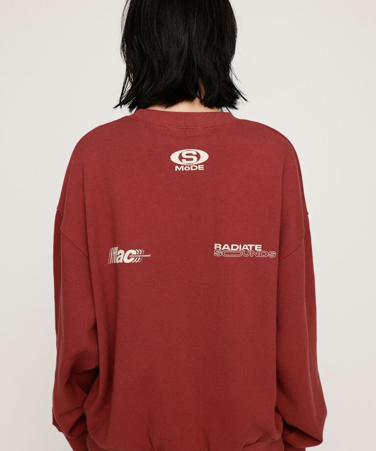 SLY「LOGO STITCH SW トップス」|Tシャツ・カットソー|