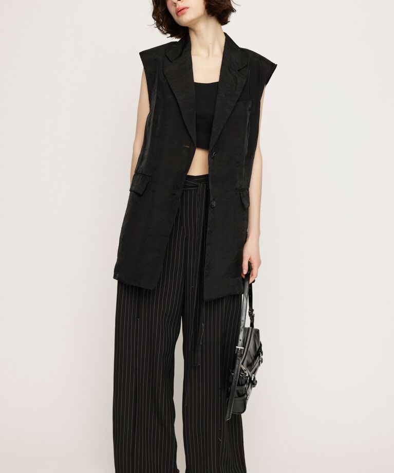 SLY「SHEER TAILOR ベスト」|ダウンベスト・ベスト|